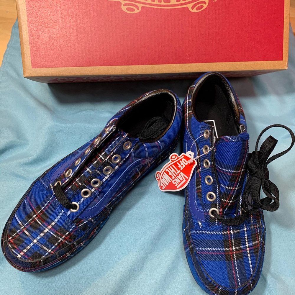 Old Skool Plaid Platform Vans Women’s 6/Men’s 4.5